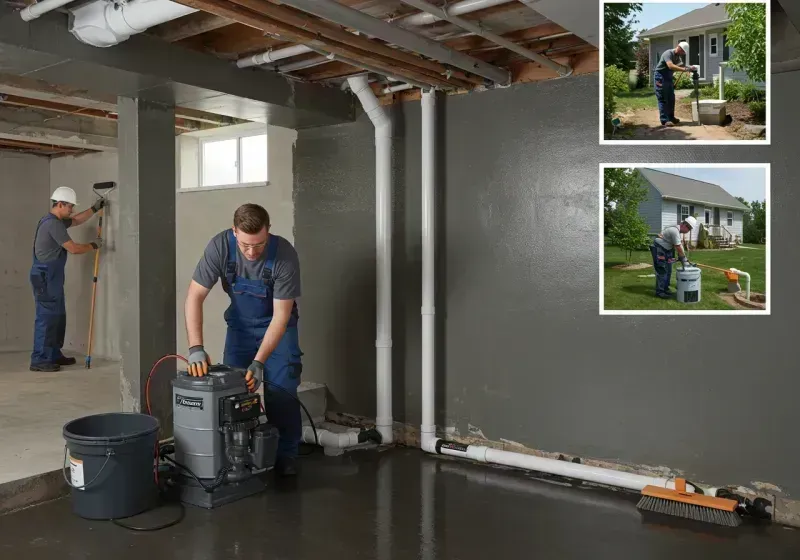 Basement Waterproofing and Flood Prevention process in Camas County, ID